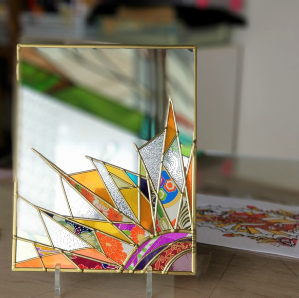 訂購：“Ryuyo”玻璃藝術台鏡 第1張的照片