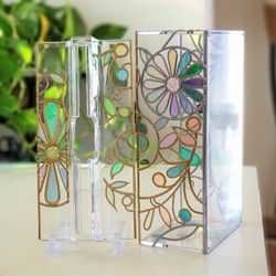 Order :Glass art paper towel case "Feast of light" 第2張的照片