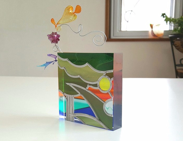 Healing Art made with Glass art Ryukyu Island１ 第2張的照片