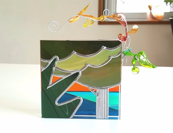Healing Art made with Glass art “Ryukyu Island２” 第1張的照片