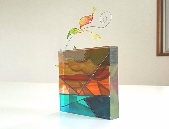 Healing Art made with Glass art “Ryukyu Island3“ 第6張的照片
