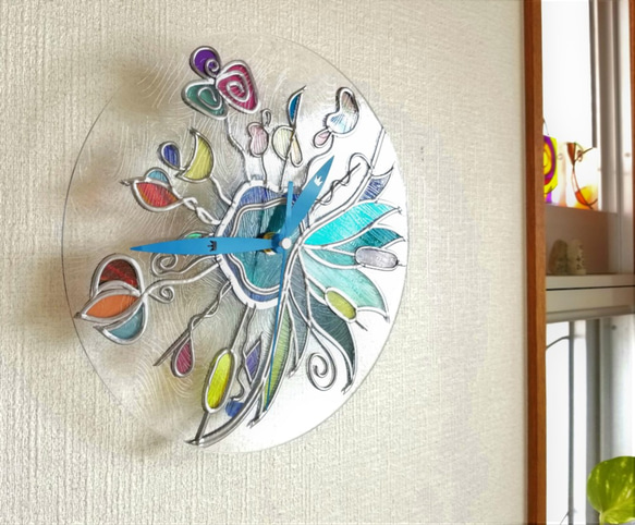 亞克力玻璃藝術時鐘“小叮噹” 第6張的照片