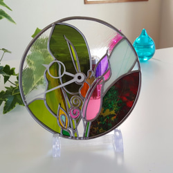 Round Acrylic Wall hanging clock "Basyo" 第2張的照片