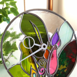 Round Acrylic Wall hanging clock "Basyo" 第1張的照片