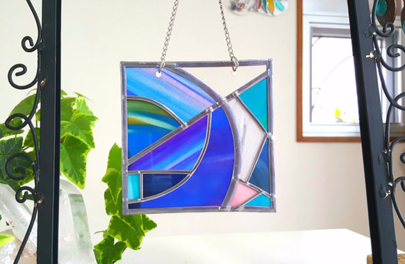 Color therapy Hanging art"Calm" 第2張的照片