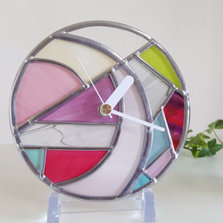 Round Acrylic Wall&table clock " Love and thanks" 第4張的照片