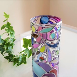 GlassArt Round vase “Tinkerbell” 第5張的照片