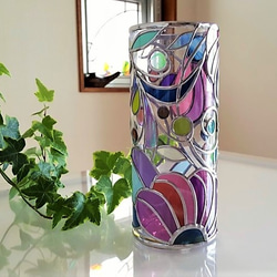 GlassArt Round vase “Tinkerbell” 第6張的照片