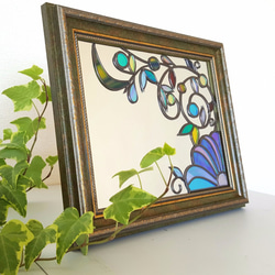 Framed mirror / desktop, wall hanging 『Winter Flower』 第1張的照片