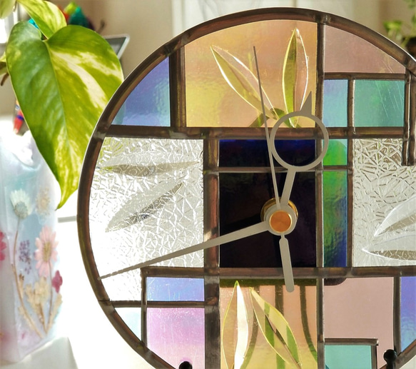 Round Acrylic Wall&table clock " Art Deco" 第4張的照片