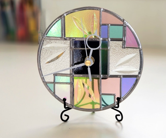 Round Acrylic Wall&table clock " Art Deco" 第7張的照片
