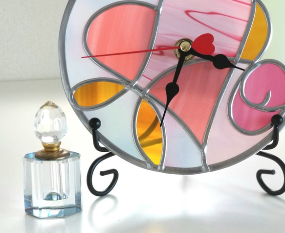 Order:Round Acrylic Wall&table clock "Fairy Heart " 第2張的照片