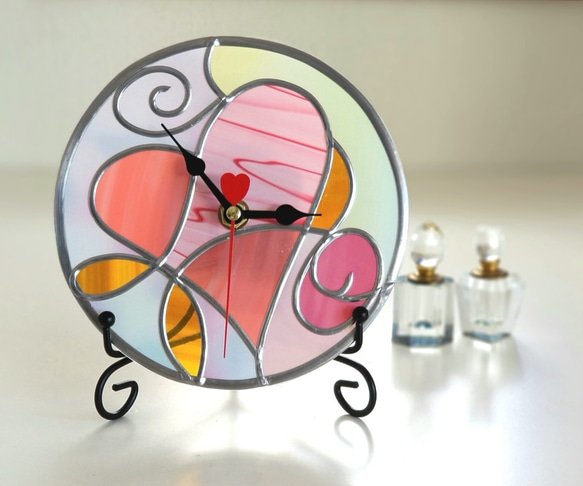 Order:Round Acrylic Wall&table clock "Fairy Heart " 第4張的照片