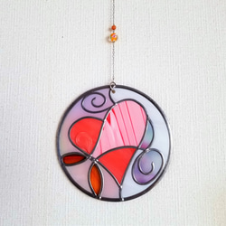 Round suncatcher "Fairy Heart" 第1張的照片