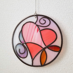 Round suncatcher "Fairy Heart" 第4張的照片