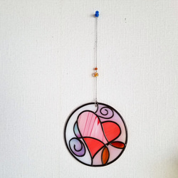 Round suncatcher "Fairy Heart" 第5張的照片