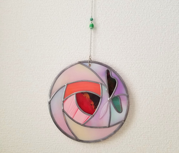 Round Suncatcher "Fairy Rose 第4張的照片