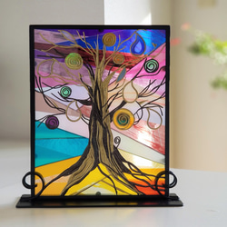 Glass Art Iron Stand 　『Tree of Ray』 第1張的照片