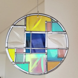 Round Suncatcher "Art Deco１” 第2張的照片