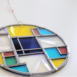 Round Suncatcher "Art Deco１” 第8張的照片