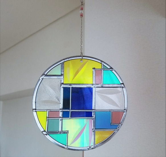 Round Suncatcher "Art Deco１” 第4張的照片