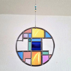 Round Suncatcher "Art Deco2” 第9張的照片