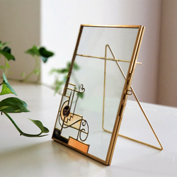 Antique style gold photo frame "Art Deco" 第2張的照片