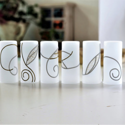 Set of 12 rechargeable LED candles “Tinker Bell Christmas” 第2張的照片