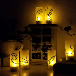 Set of 12 rechargeable LED candles “Tinker Bell Christmas” 第8張的照片