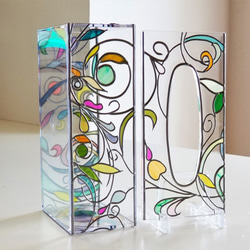 Glass art Tissue case 　『pring Banquet２』 第2張的照片