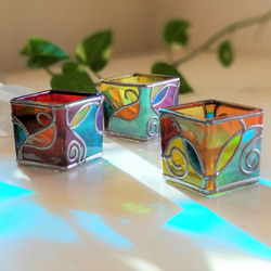 LED Candle set of 3 “Ryukyu Sunlight1” 第5張的照片