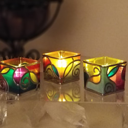 LED Candle set of 3 “Ryukyu Sunlight1” 第6張的照片