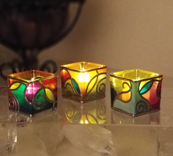 LED Candle set of 3 “Ryukyu Sunlight1” 第6張的照片