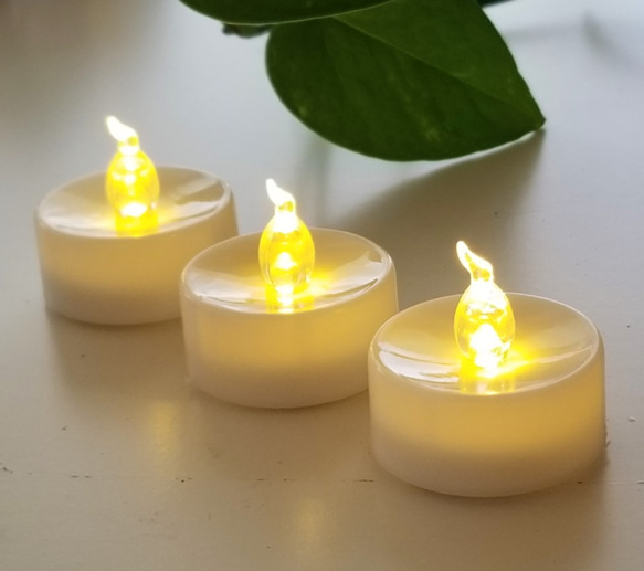 LED Candle set of 3 “Ryukyu Sunlight３” 第8張的照片