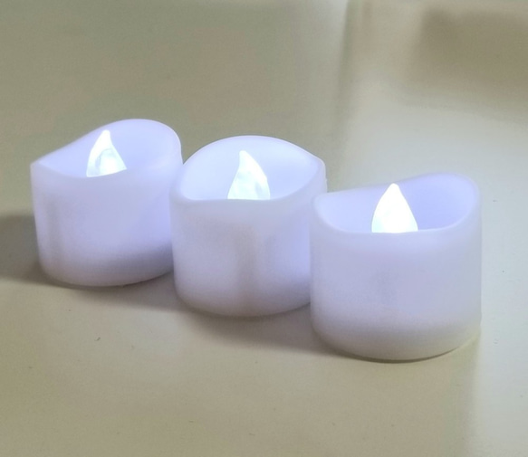 LED Candle set of 3 “Tinker Bell Christmas ５” 第6張的照片