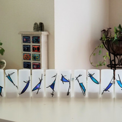 Set of 12 rechargeable LED candles “Ryukyu Blue 1 第7張的照片