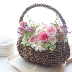母の日】ウッドショッパーズ～sweet～ プリザーブドフラワー 花結 通販