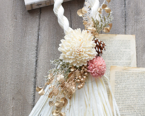 しめ縄　しめ飾り　タッセル　ワイヤー入り　8本まとめ売り 1_2ae70b87bda16c67e5280d73ddb9