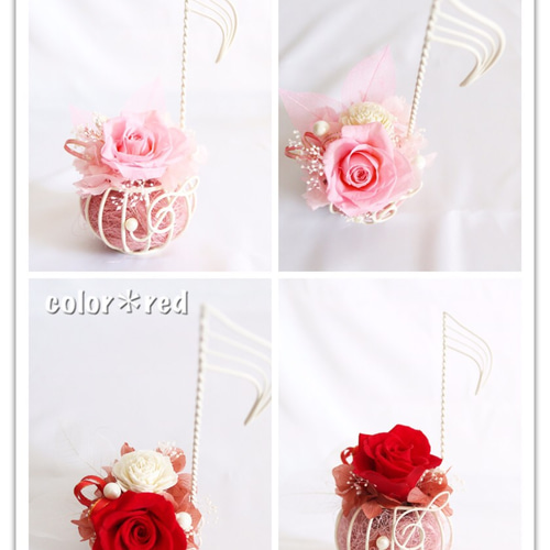 プリザーブドフラワーアレンジメント♡ プリザーブド&アーティフィシャルアレンジメント「フラワー