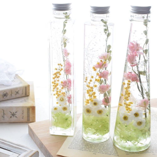 ハーバリウム～春色～ ハーバリウム・植物標本 花結 通販｜Creema  