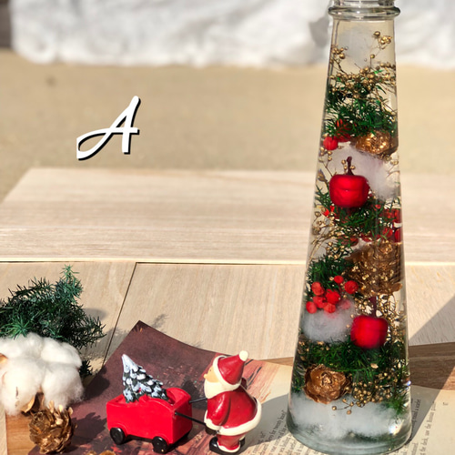 ハーバリウム～Xmas～ ハーバリウム・植物標本 花結 通販 6467100