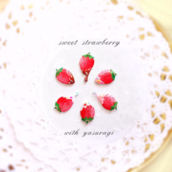 sweet strawberry　ピアス・イヤリング 1枚目の画像