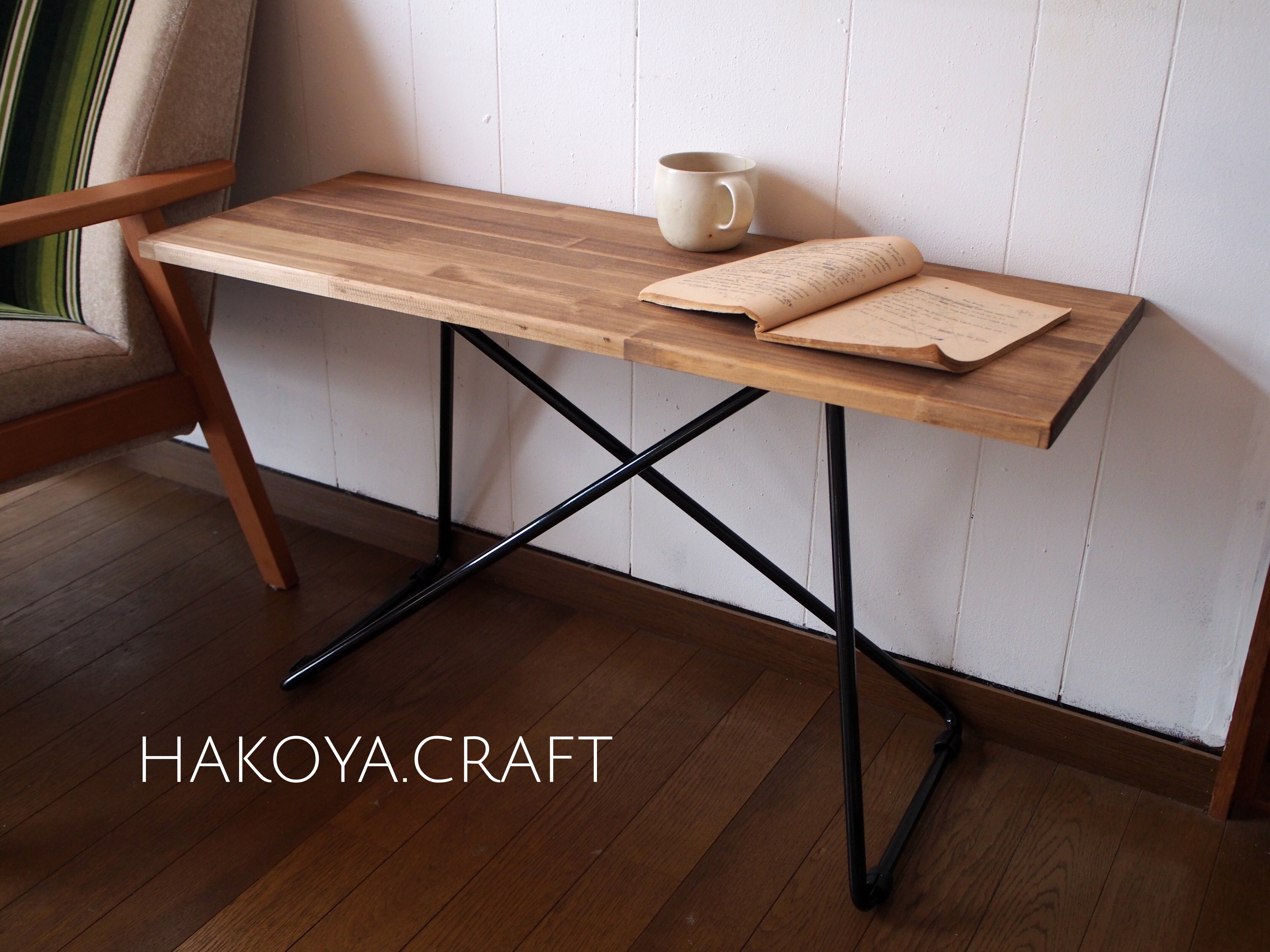 63.Iron Leg Table アイアン/テーブル/リビングテーブル/センターテーブル