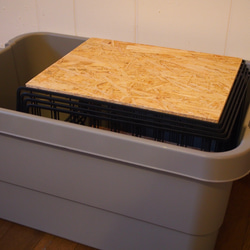 71.Iron BasketWagon キャスター付き キッチンワゴン/キャンプ/アウトドア/アイアン 5枚目の画像