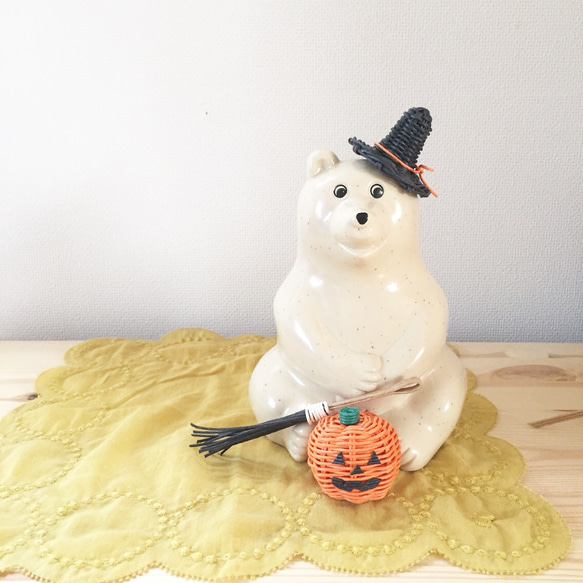 【オーダーページ】しろくま貯金箱＊ハロウィンアイテム オーダーページ】しろくま貯金箱＊ハロウィンアイテム オーダー