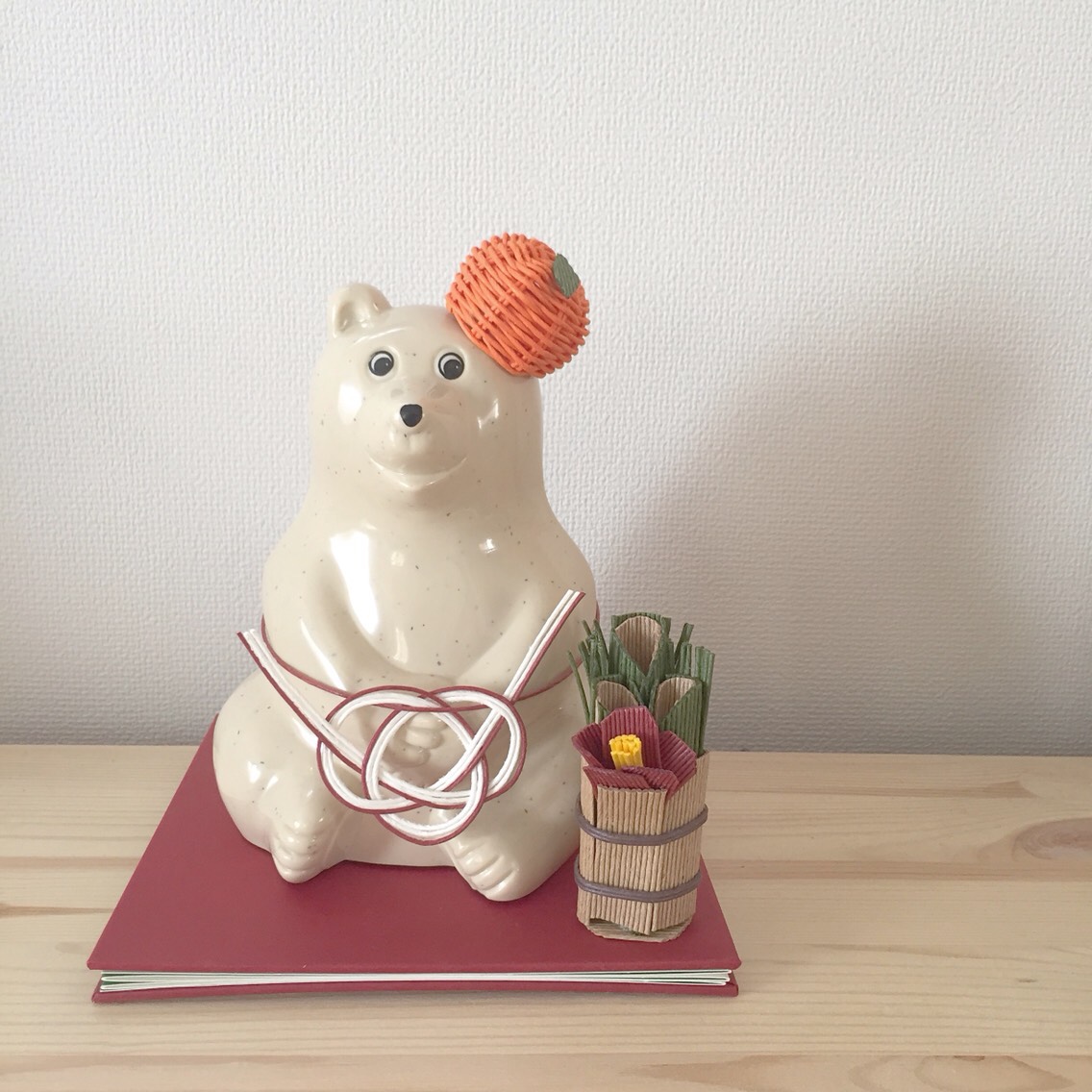 しろくま貯金箱 かぎ針編み 鏡もち サイズ比較 しろくま貯金箱 かぎ針編み 鏡もち サイズ比較 鏡もち かぎ針編み