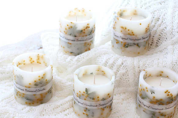 ボタニカルソイキャンドル 自然素材使用 ソイボタニカル