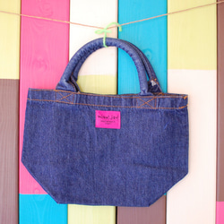 Red CAT  BAG_Denim _size S 3枚目の画像