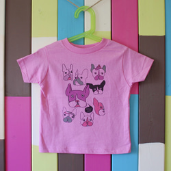 French Bulldog T-shirt _ 100 size 1枚目の画像