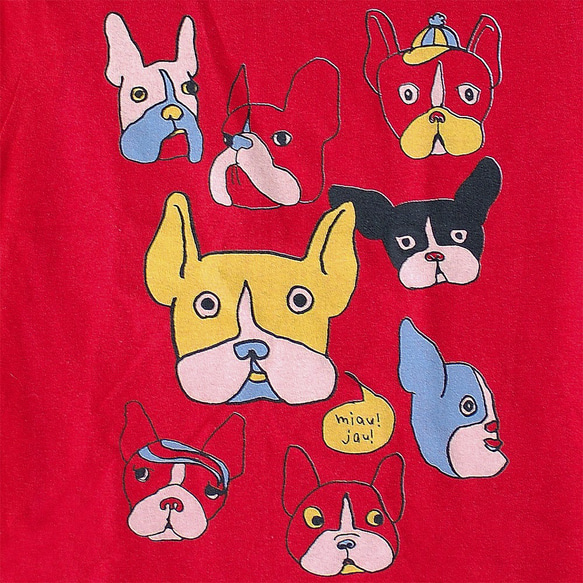 French Bulldog T-shirt _ 100 size 6枚目の画像